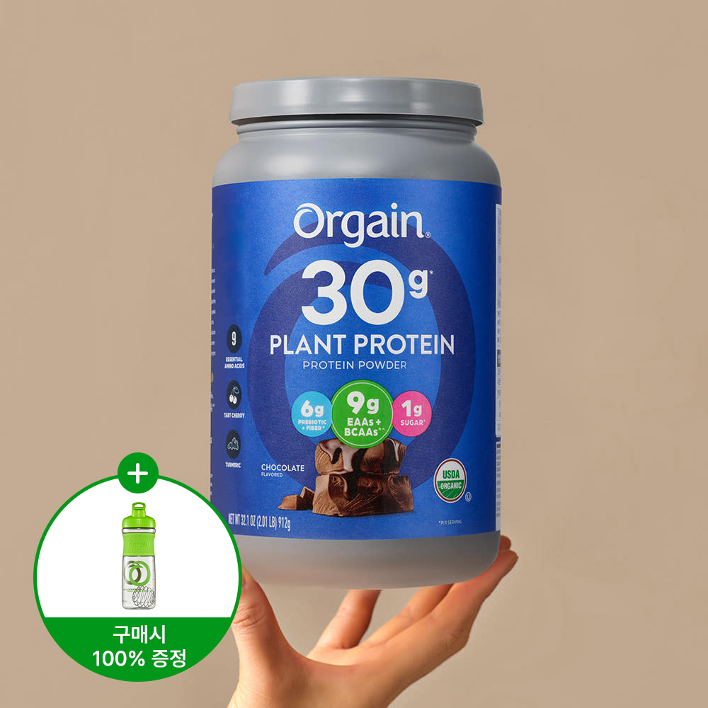 [고함량] 올게인 유기농 식물성 단백질30g 초콜릿, 912g, 1개