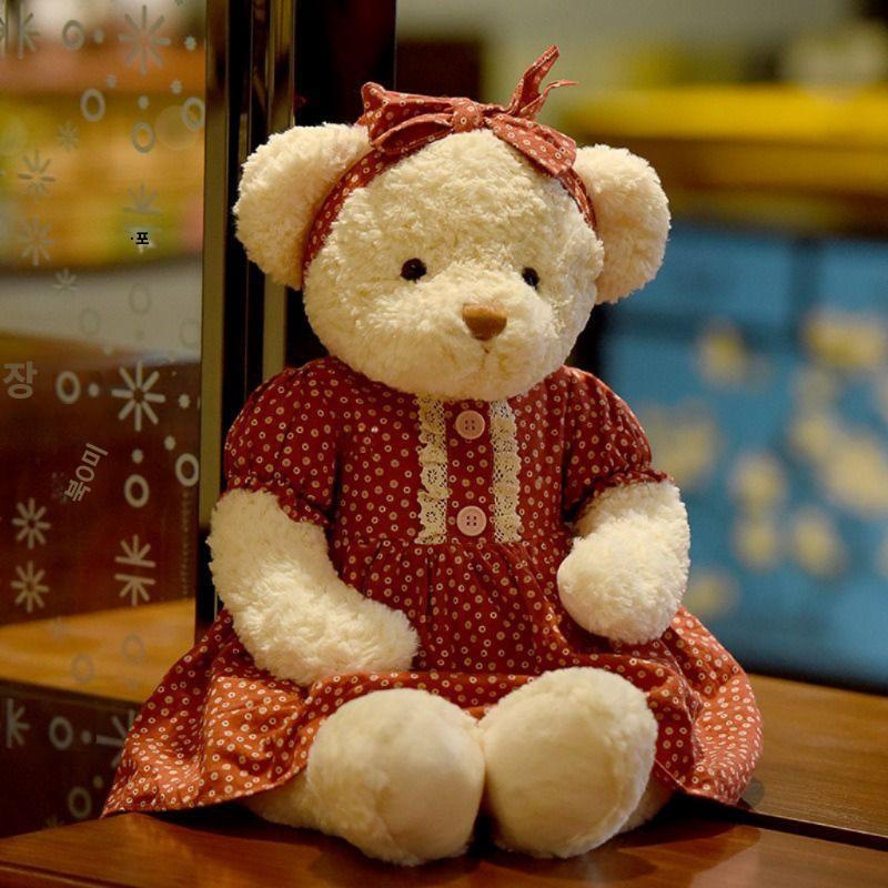 곰인형 신혼부부 곰돌이 장식 소품 신혼집 집들이 선물 곰돌이커플 A 65cm - 상세 이미지 3