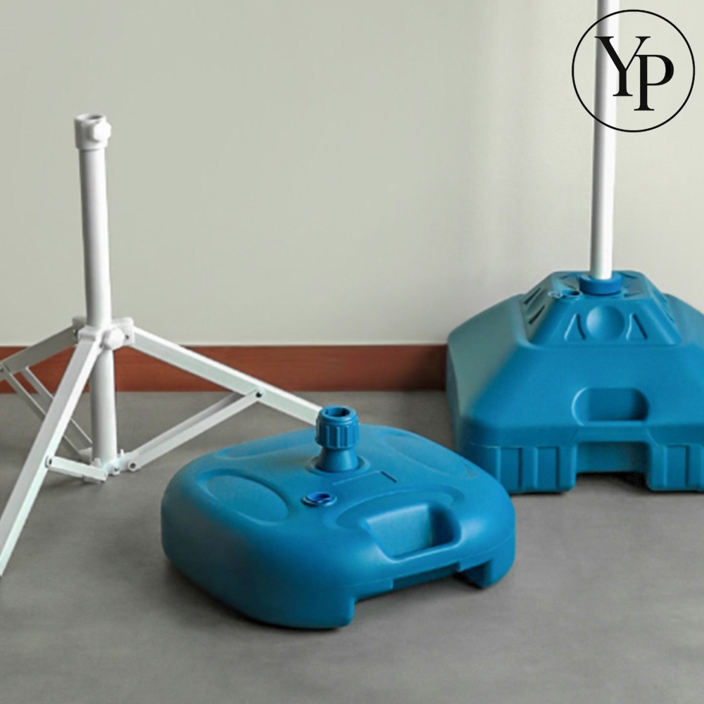 파라솔 물통 받침대 20kg 30kg 고정대 지지대 받침튜브 고정팩