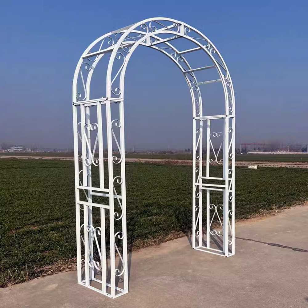장미울타리 게이트 펜스 오벨리스크 넝쿨 엔틱 가든 블랙 1.5x2.3m 20mm - 상품 이미지