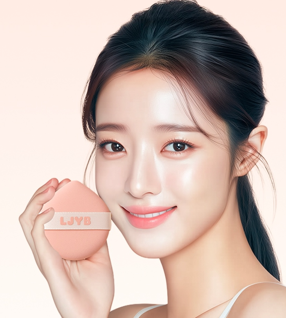 쫀쫀 밀착 메이크업 대왕 화잘먹 뚱방울 퍼프 3개 + 지퍼백 - 상세 이미지 3