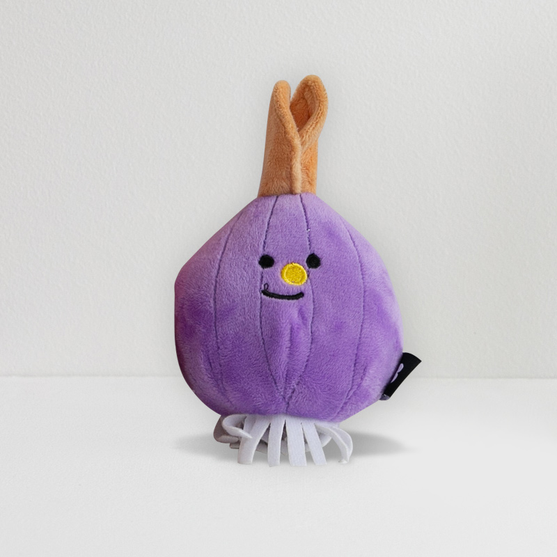 바잇미 강아지 농산물 장난감 - 적양파 (삑삑/바스락)