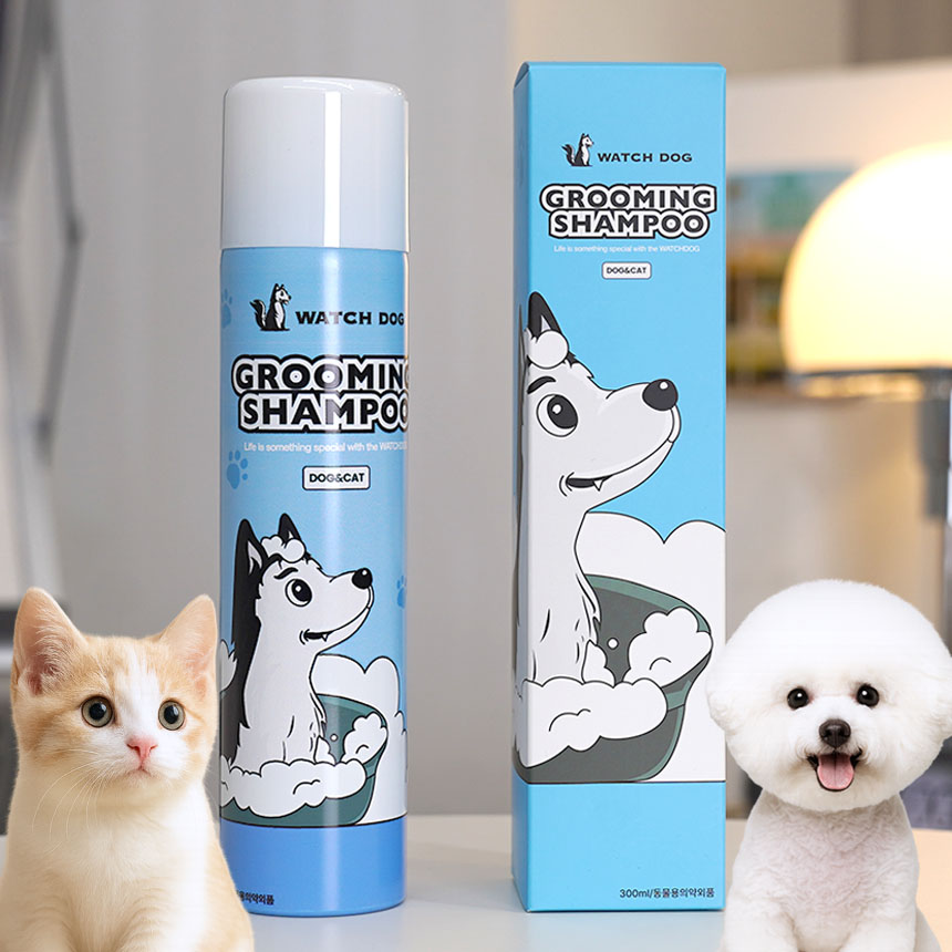 서울대수의사가 만든 고양이 애견 강아지 샴푸 발사탕 약용 마이크로 비숑푸들말티즈 샴푸 제품 이미지