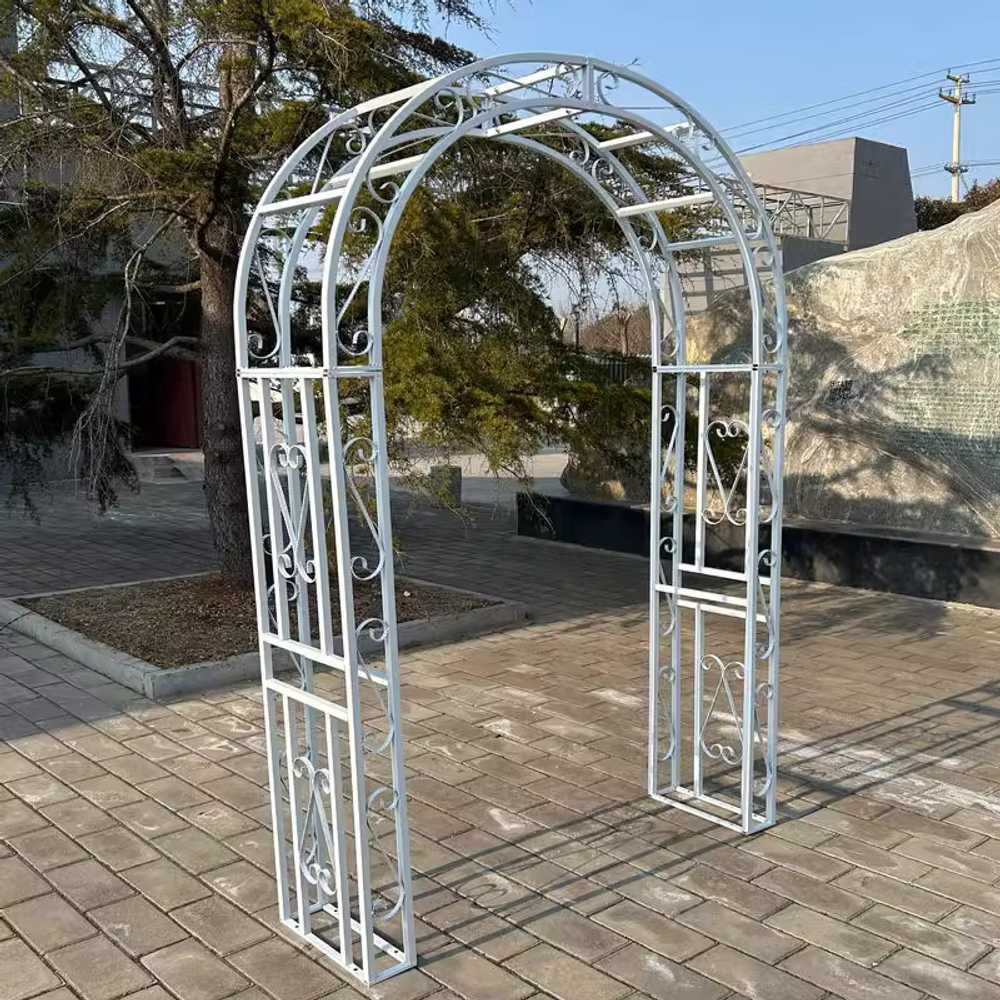 장미울타리 게이트 펜스 오벨리스크 넝쿨 엔틱 가든 블랙 1.5x2.3m 20mm - 상세 이미지 3