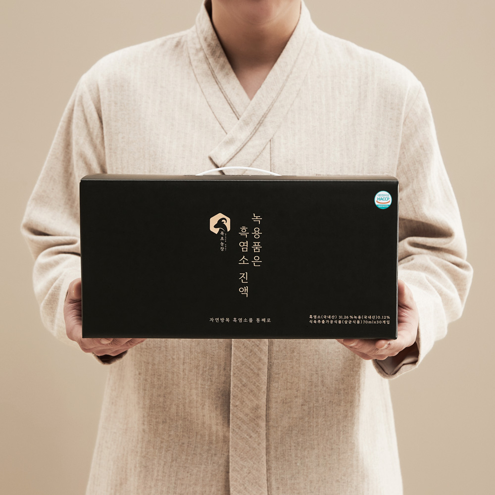 목초농장 녹용 품은 흑염소진액 엑기스 흑염소즙 70ml x 30개입 이미지 2