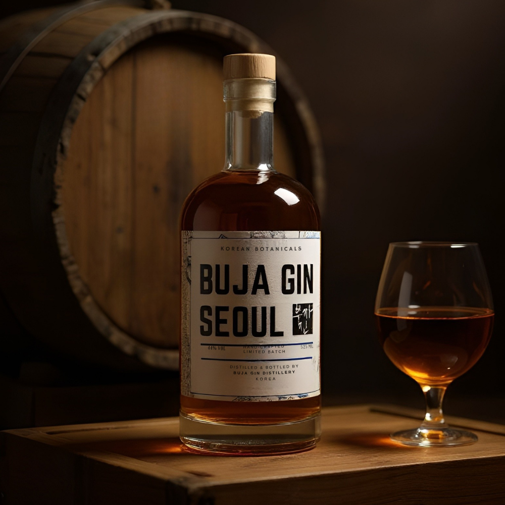 부자진 오크숙성 44도 선물세트 525ml, 1개 이미지 6