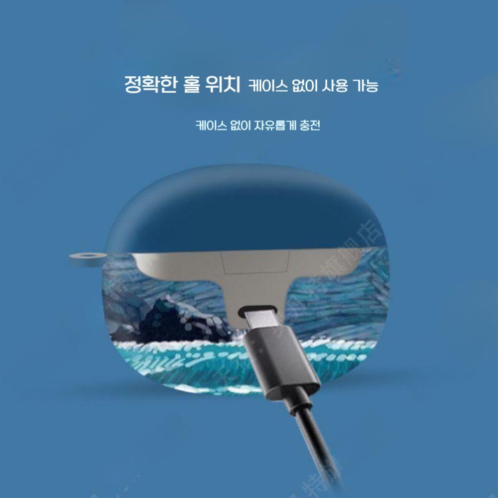QCY C30s 보호 케이스 무광택 레트로 실리콘 커버 조절 스트랩 - 상세 이미지 4