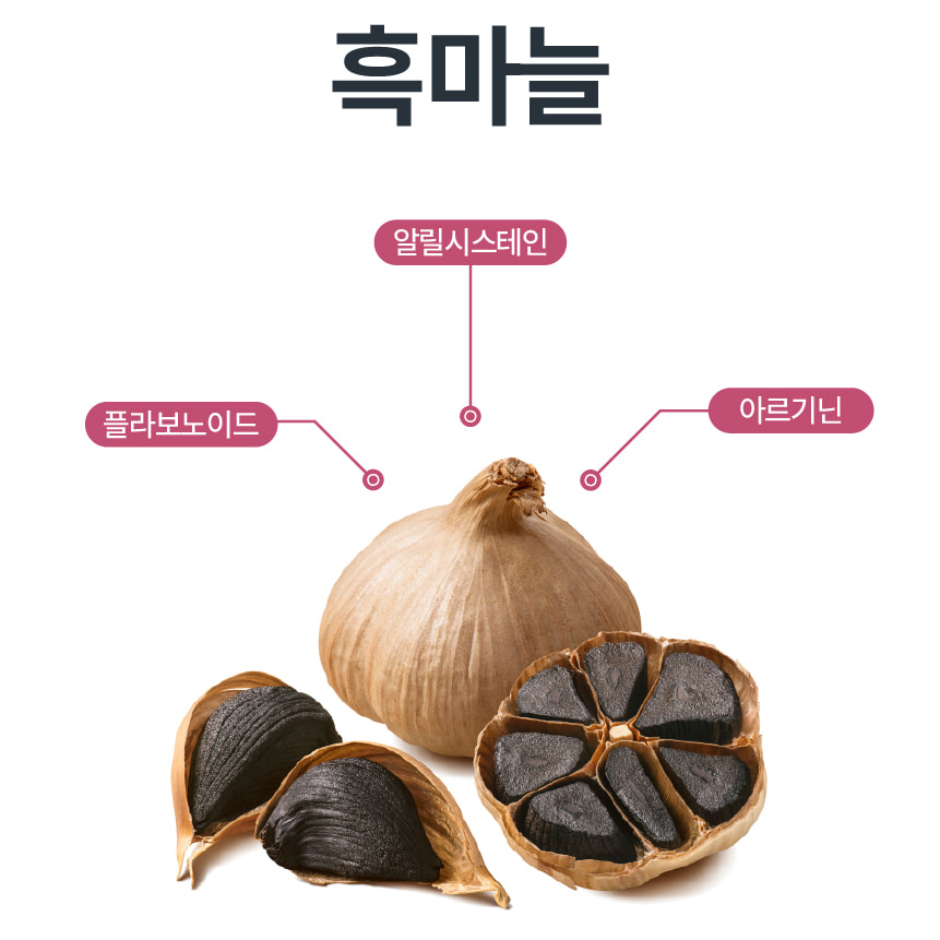 흑 마늘 생강 치커리 뿌리 추출물 플로라 정 - 상세 이미지 5