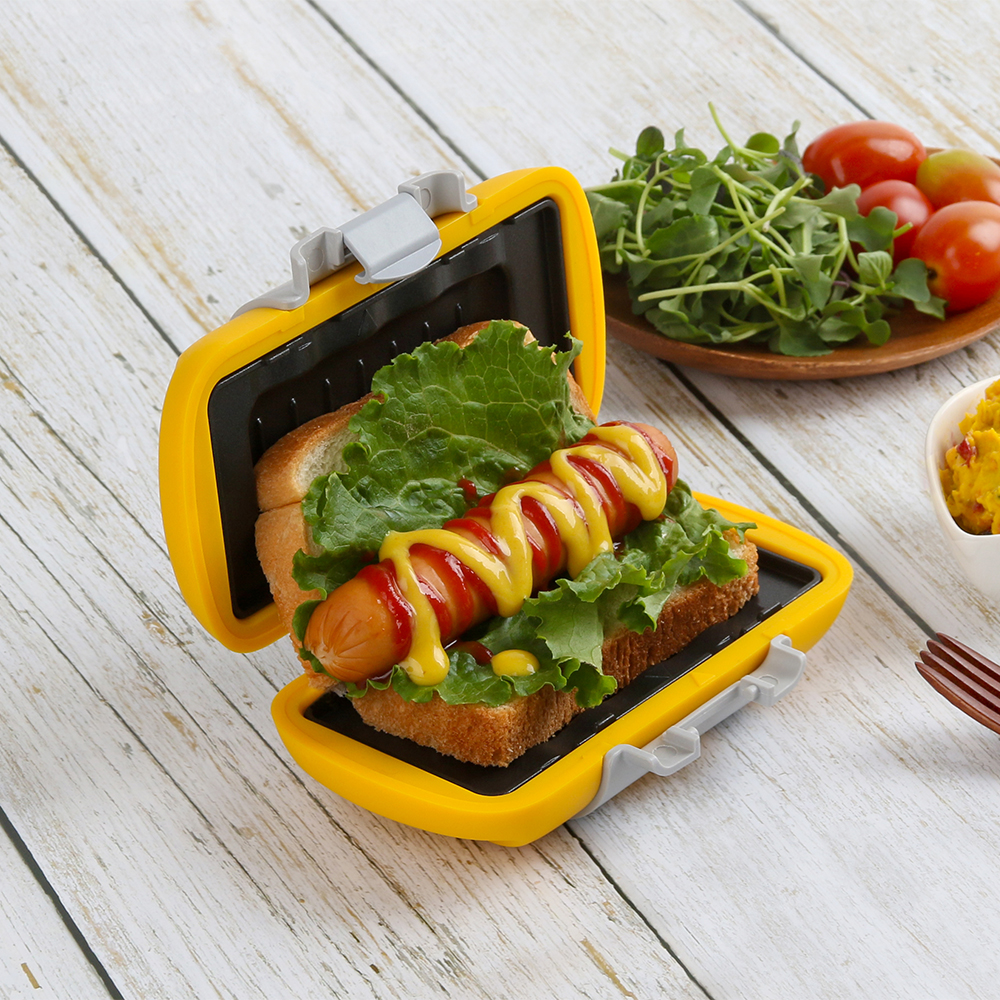 전자렌지 샌드위치메이커 캠핑 토스트 브런치 간식 만들기