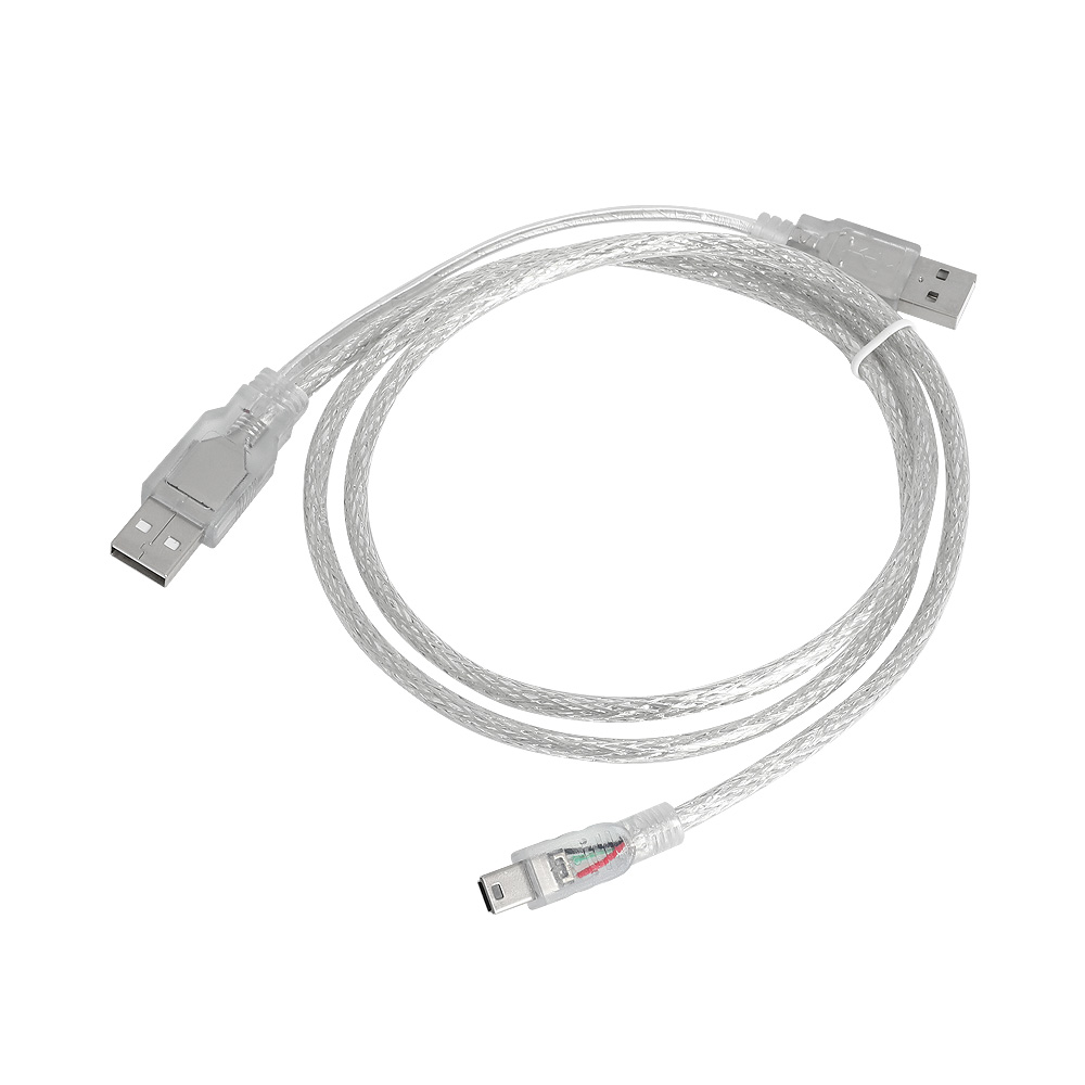 넥시 USB케이블 USB2.0 Y B형 외장하드 캠코더 480Mbps 보조전원 1M A형 - 상세 이미지 4