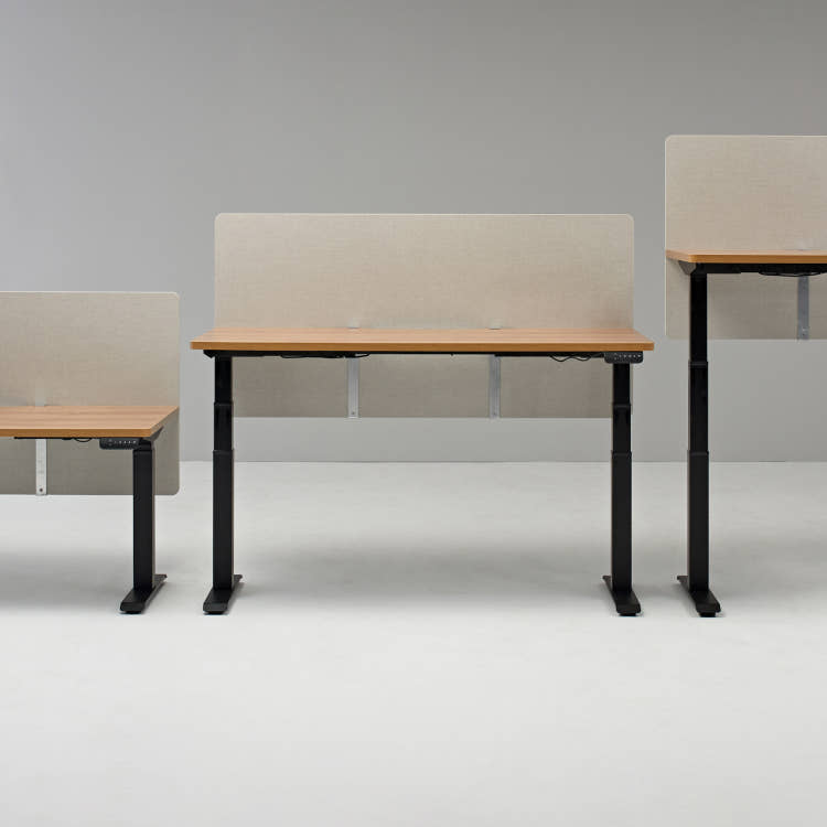 토파스 모션데스크 책상 사무실 파티션