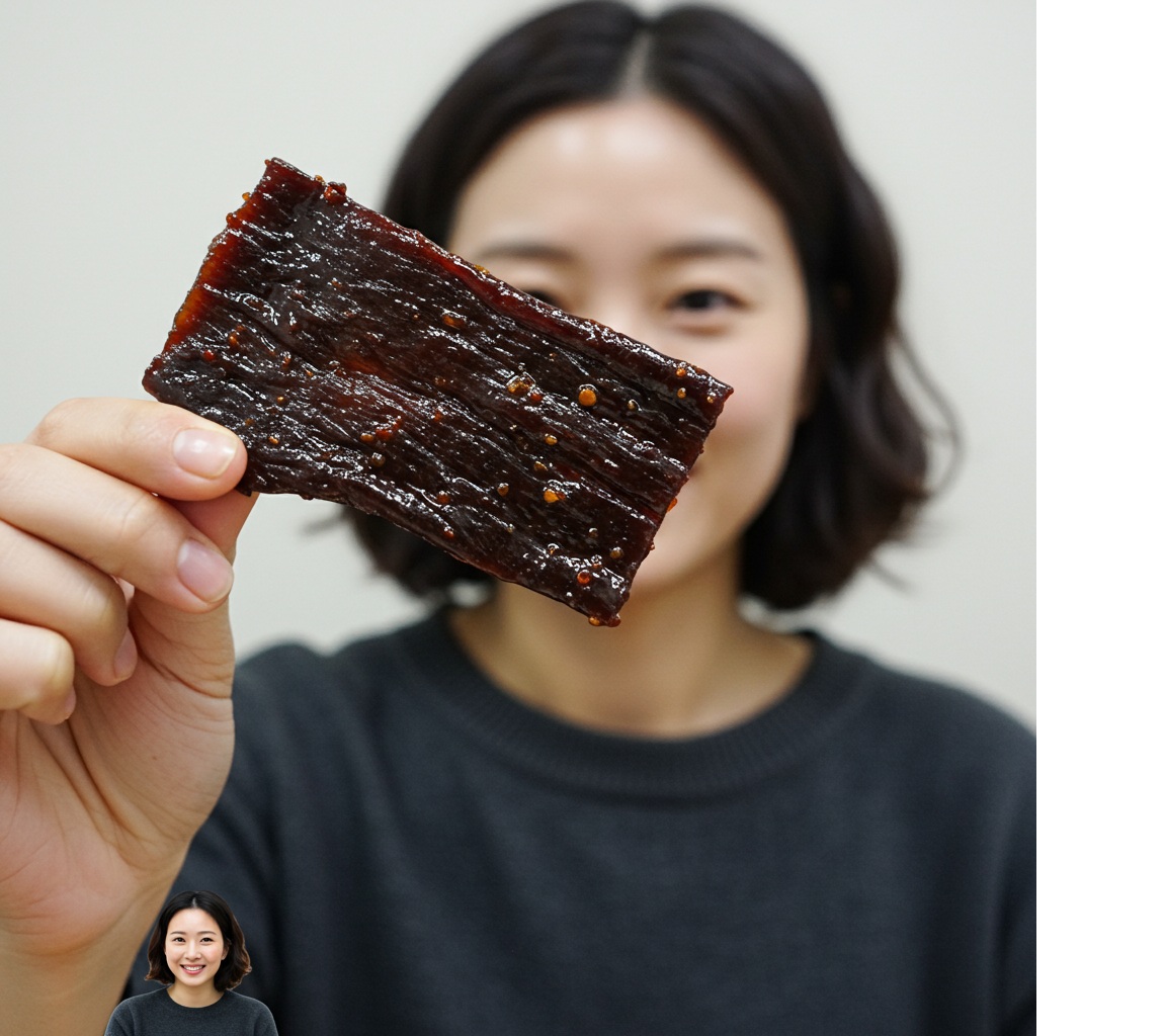 명식품본사 소고기육포 [소포장] 국산 마른안주 영양간식 식당식자재 도매가 45g, 1개 - 상세 이미지 4