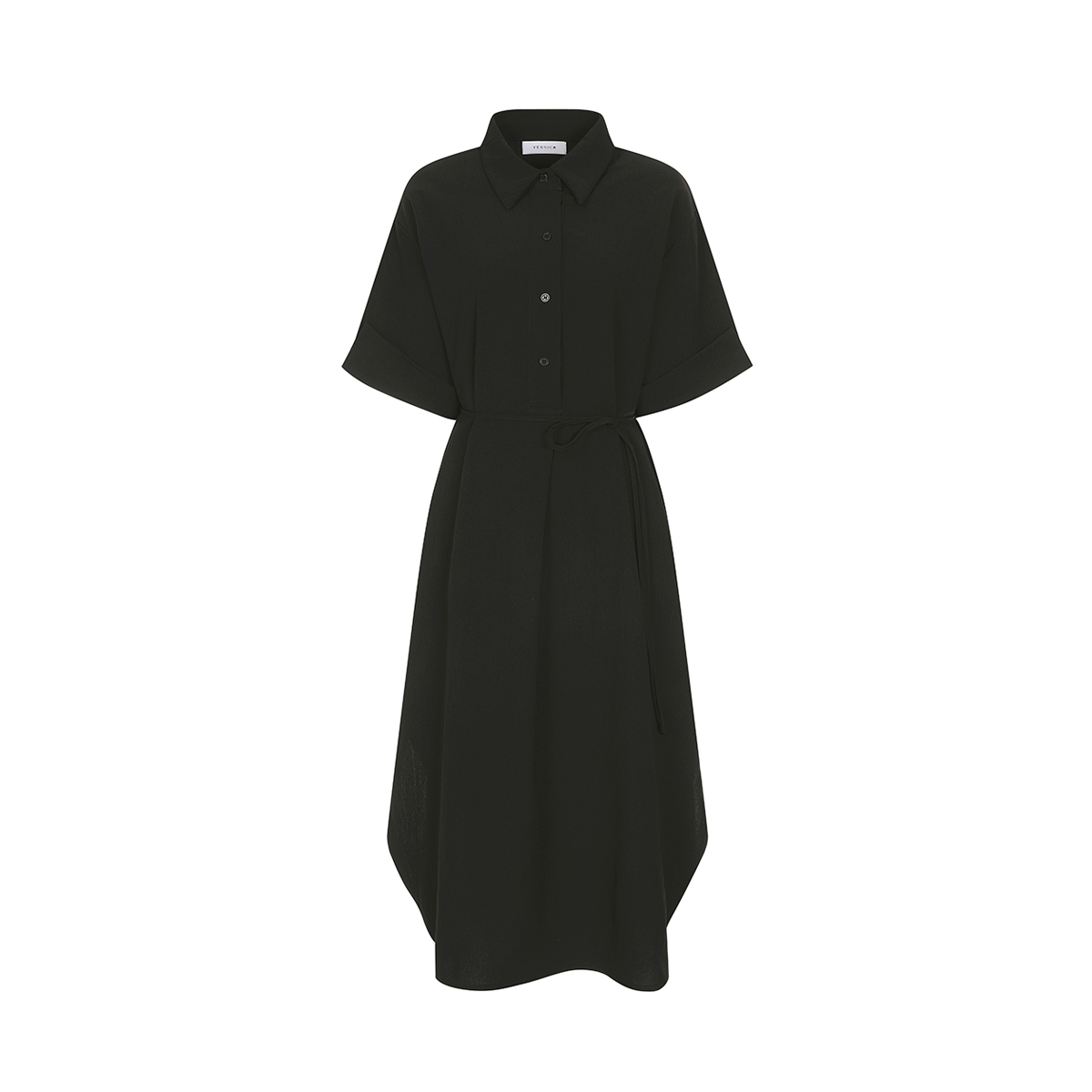 예시카 루즈핏 허리끈 롱 원피스 YJ7OP100 - 상세 이미지 3