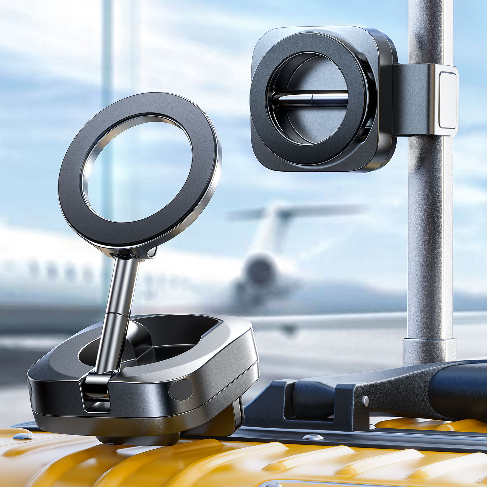 리센 비행기 핸드폰 거치대 기내용 맥세이프 거치대 플라이미니