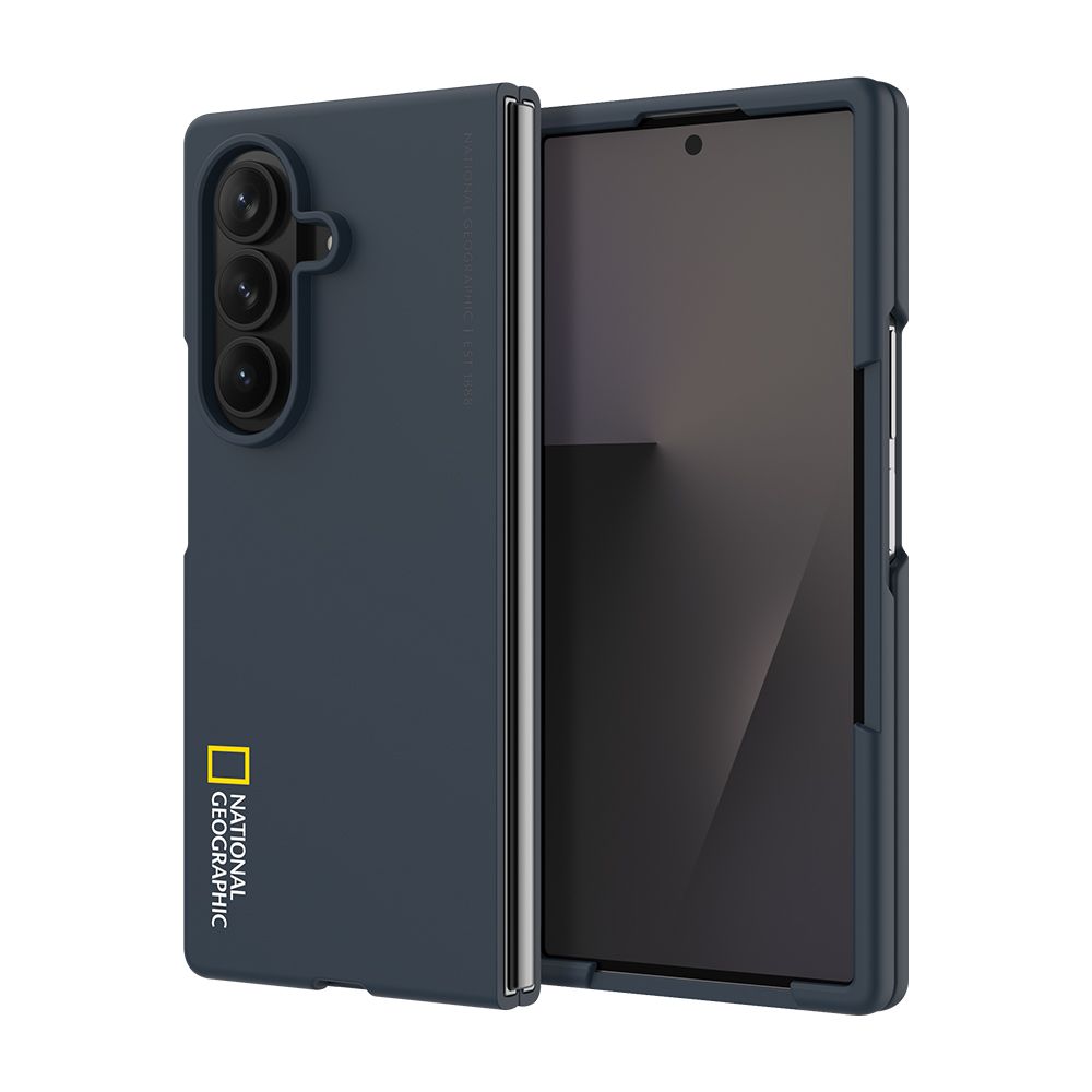 내셔널지오그래픽 실리콘 케이스 네이비, 갤럭시Z 폴드7