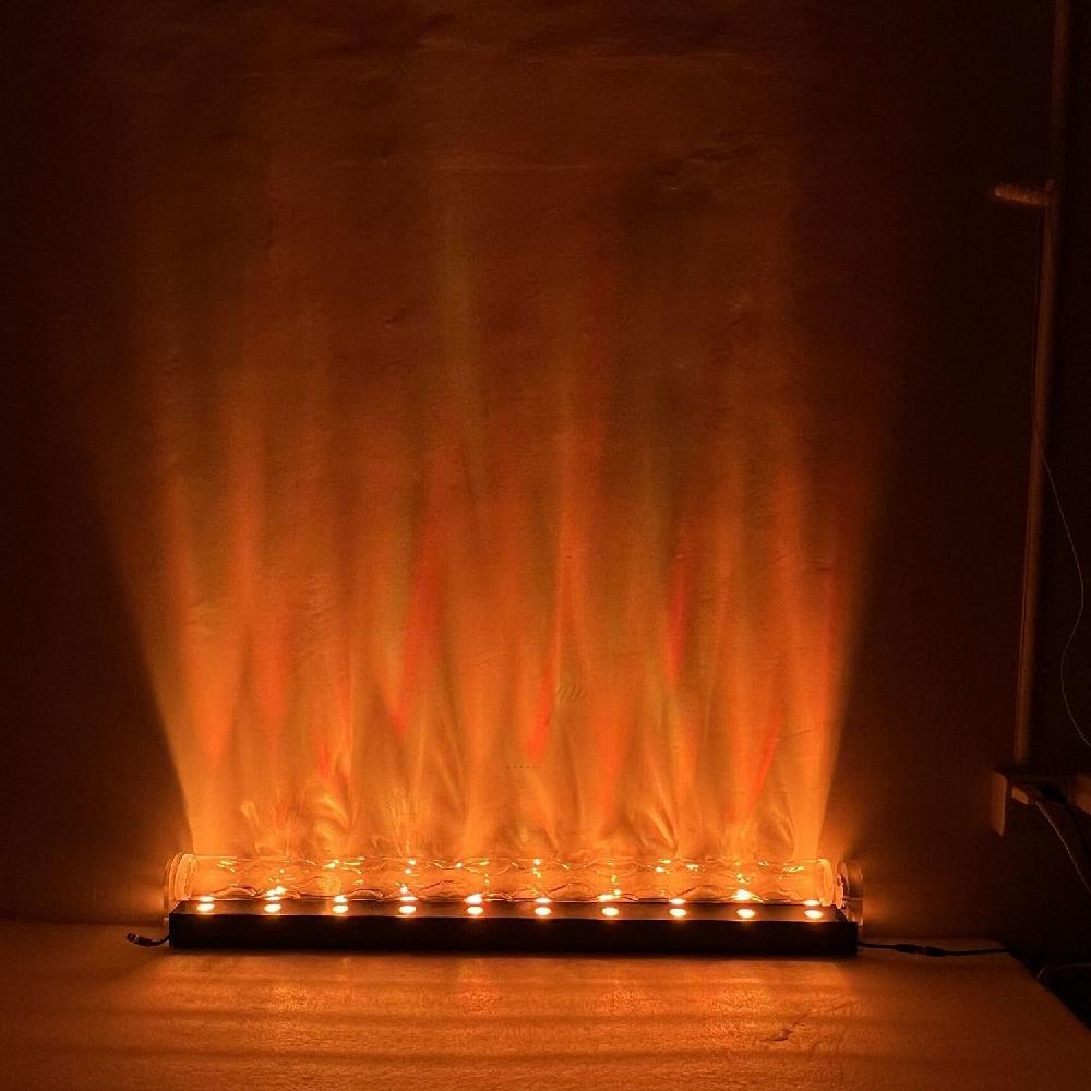 벽면 물조명 불꽃 물결조명 카페 인테리어 오로라 LED등 블루 83cm - 상세 이미지 2