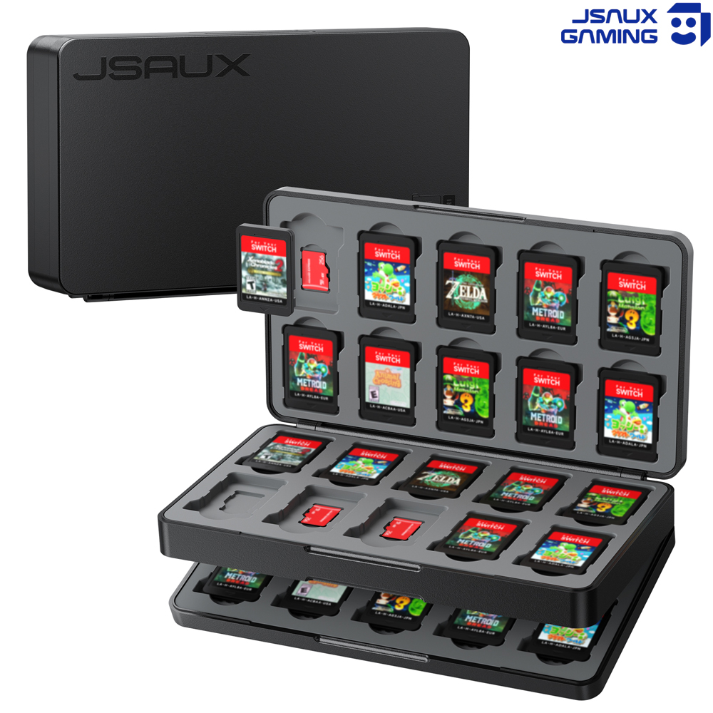 닌텐도 스위치2 칩케이스 JSAUX 메가슬롯 40개입수납 - 상세 이미지 2