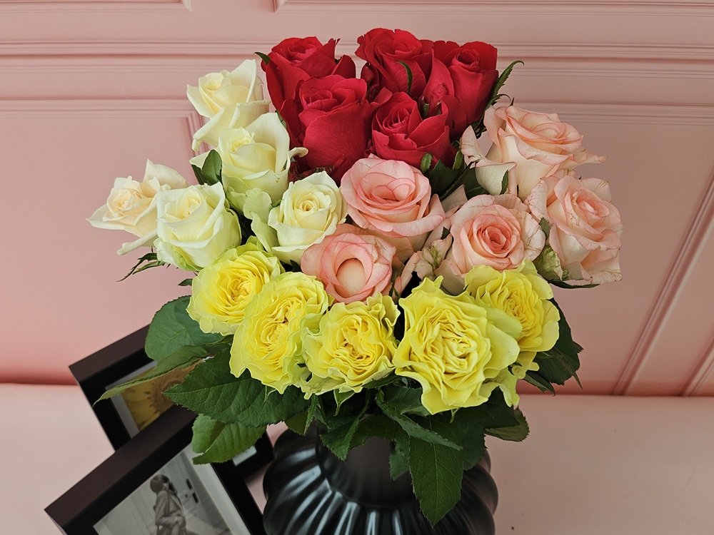 유스풀몰 랜덤 장미 5송이 꽃 꽃배달싼곳 생화