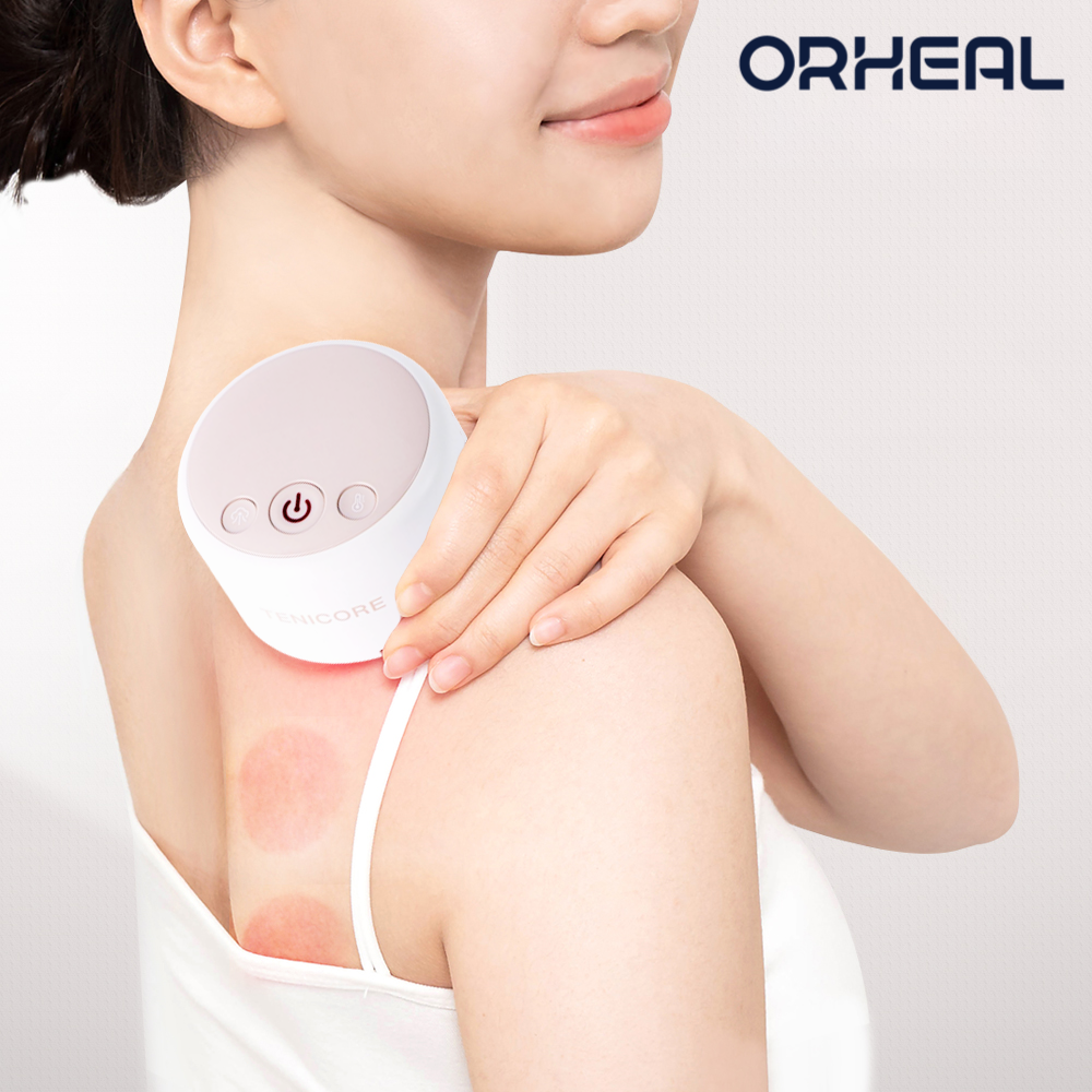 오르힐 흡착식 괄사 마사지기 온열 전동 식 자동 바디 목 종아리 승모근 어깨 허벅지 세트 - 상품 이미지