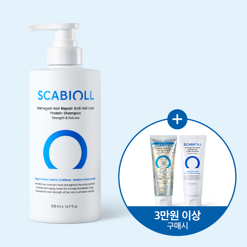 스카비올 탈모증상완화 단백질 샴푸 500ml