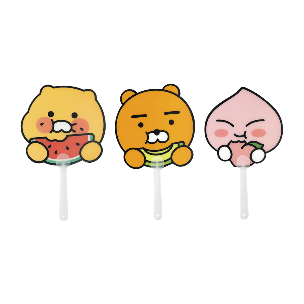 카카오프렌즈 썸머 프루티 PP 부채 춘식이 - 상세 이미지 3