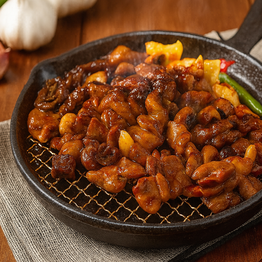 고기소녀 돼지 곱창 불맛 직화 200g 밀키트 양념 - 상세 이미지 4
