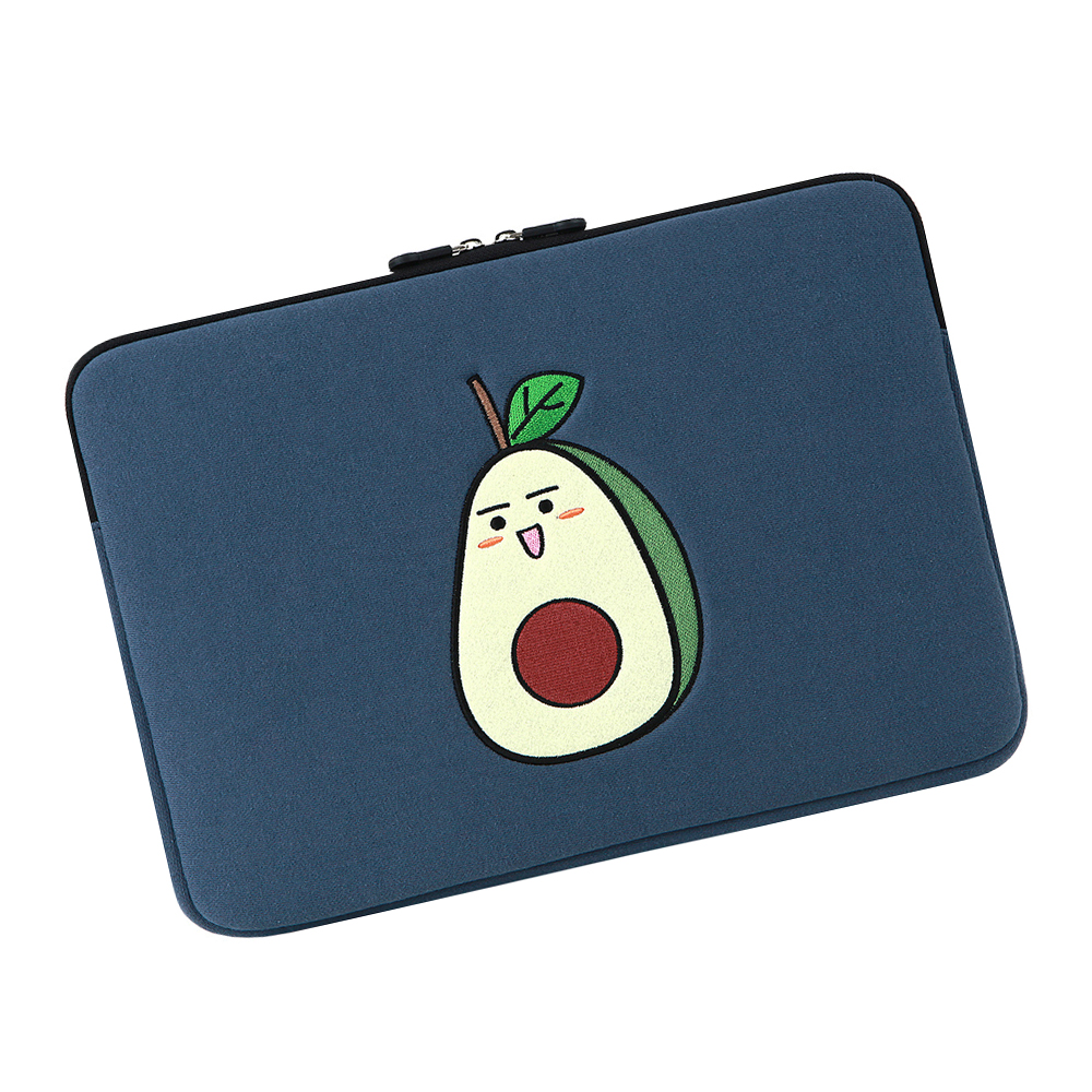 아보씨 노트북파우치 가방 케이스 맥북에어 LG그램 삼성 캐릭터 아보카도 33/35cm(13인치 14인치)