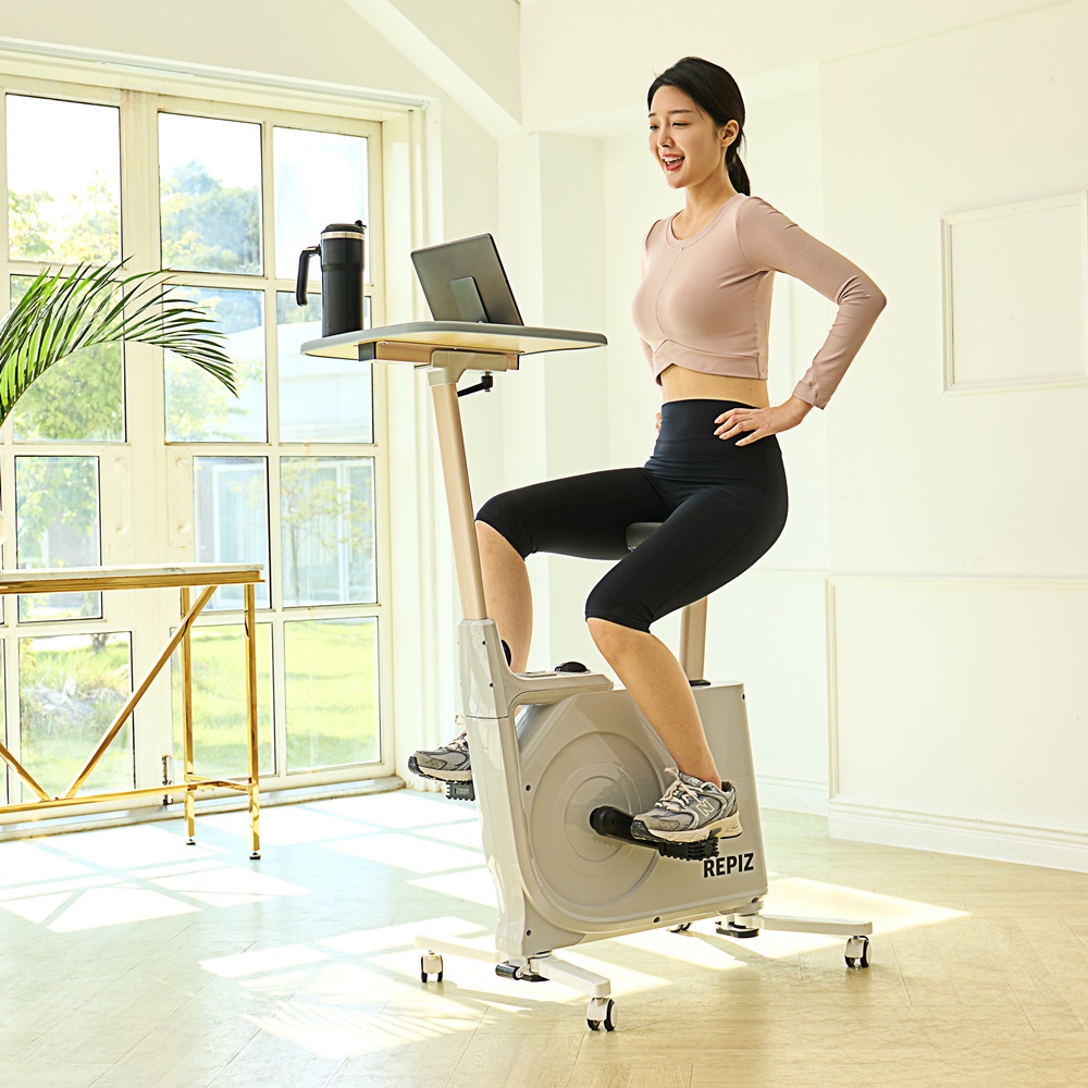 래피즈 테이블형 원더 피치 칼로리 바이크 미니 접이식 더 슬림한 큐브 실내 자전거 상세 이미지 5