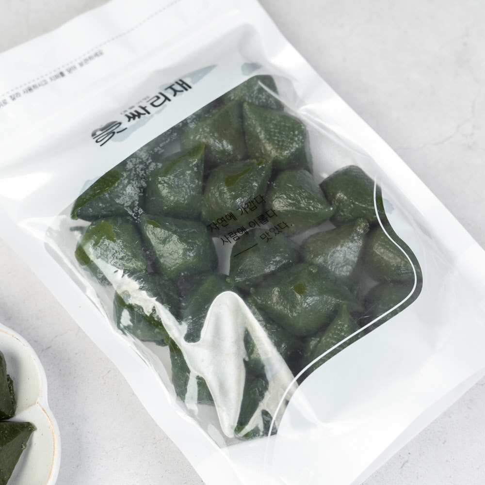 국산 참깨소 쑥향 가득한 [ 쑥송편 500g ] 싸리재떡방 추석송편 - 상세 이미지 5