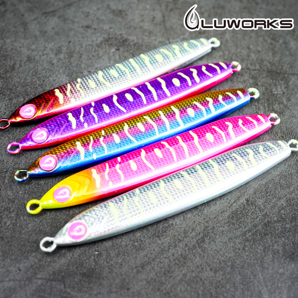 루웍스 LWJ-116 타치마스터 갈치 지깅메탈 UV 축광 갈치메탈 80g - 상세 이미지 3