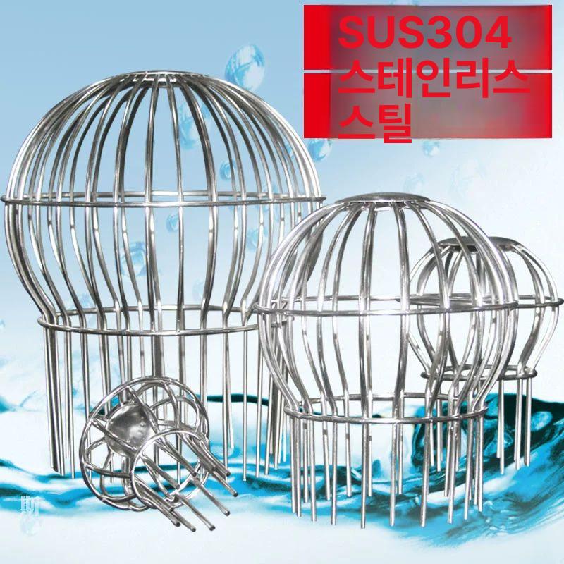 옥상 배수구 트랩 차단기 막힘 필터 하수구 우수관 304 커버 B형 160관 1.8cm - 상세 이미지 4