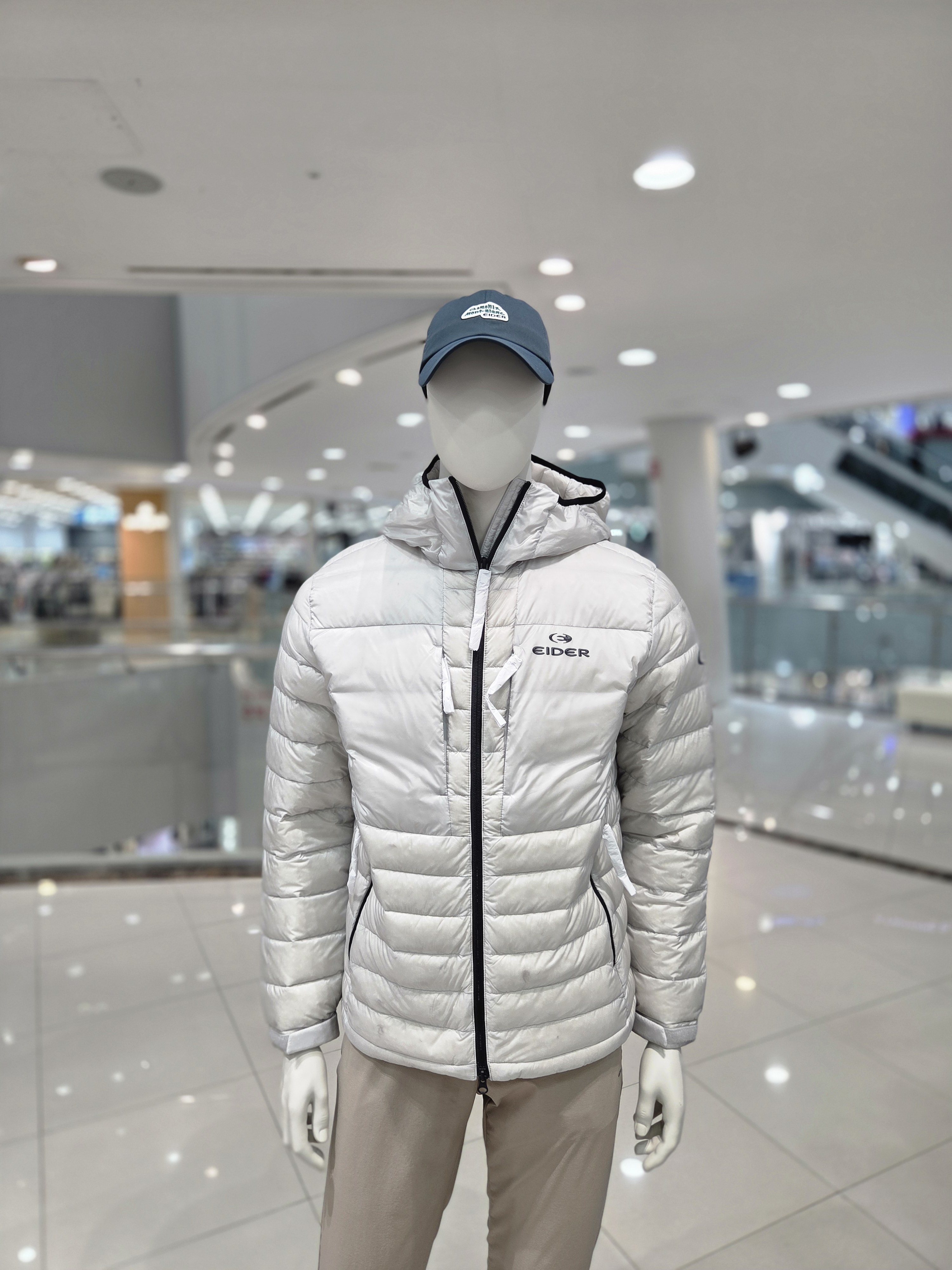 아이더 남성 경량패딩 헝가리구스 다운 후드패딩 자켓 헤리티지 MW24531