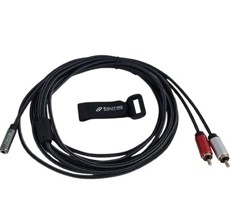 A타입 연장케이블 2xRCA - 3.5mm 3.5M - 메인 이미지