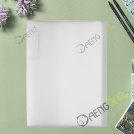 DBINTER 협력사 DGR A4 클리어파일 화이트 40매 보험증권화일 증권파일