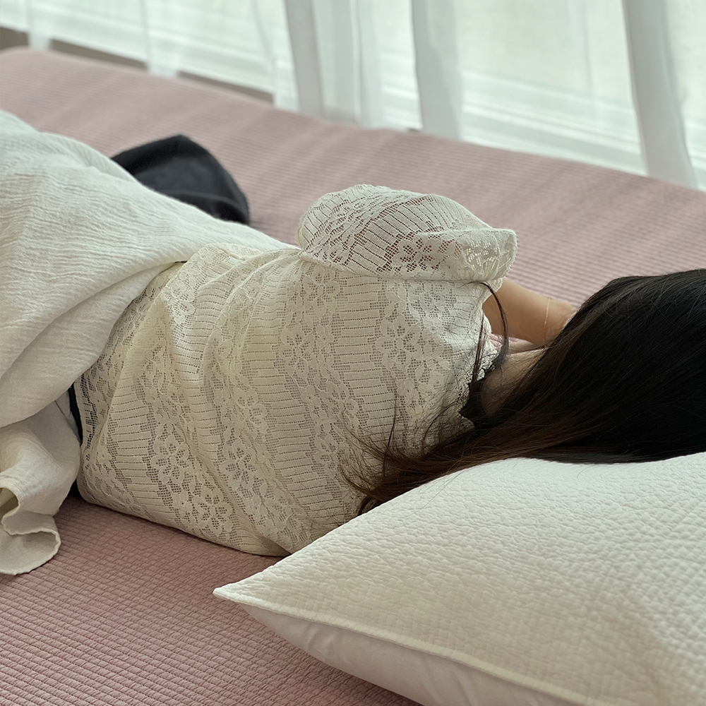 한스갤러리 줄누비 이불 바닥 요 매트 패드 세트 요매트 솜포함 MS