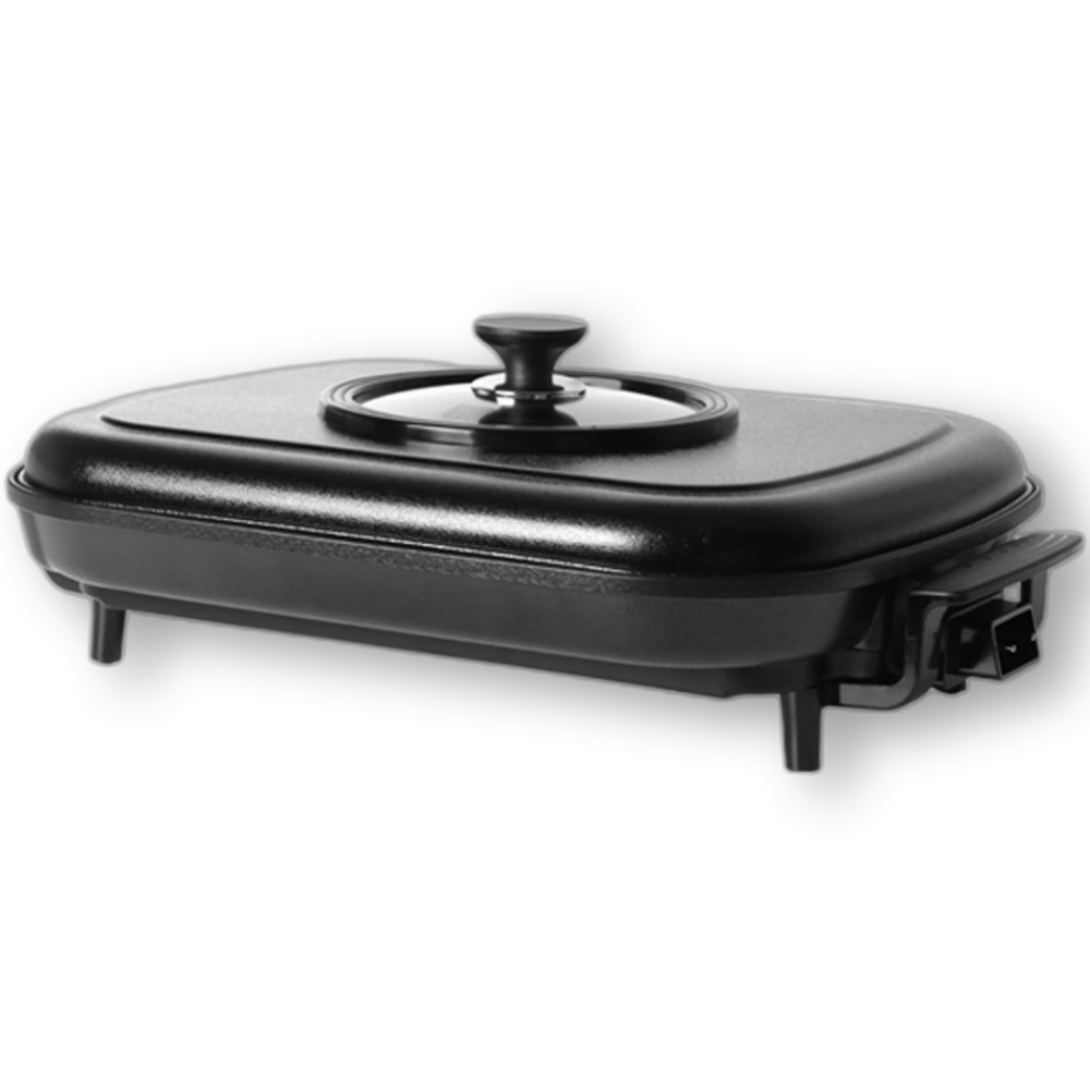 몽비오스 국산 전기 후라이팬 다이아몬드 코팅 61cm 대형 사각 프리미엄 잔치팬 전 팬