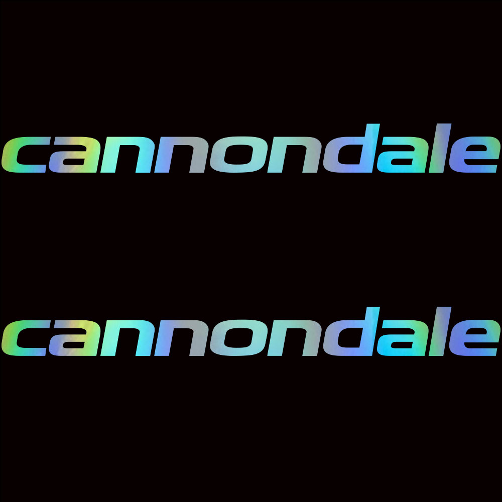 캐논데일 cannondale 로드 자전거 old(구형로고) 데칼 스티커  싱글 세트(1set 2개) - 상세 이미지 4