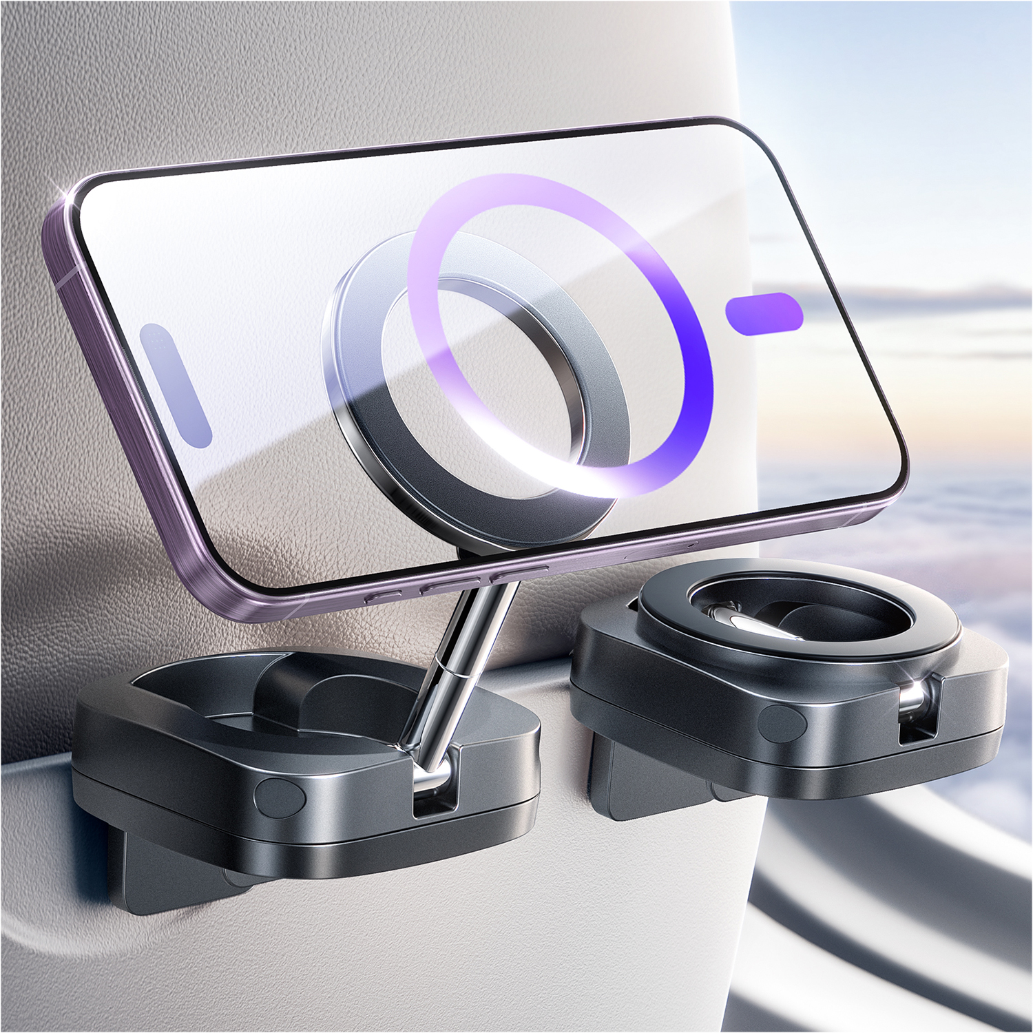 리센 비행기 핸드폰 거치대 기내용 맥세이프 거치대 플라이미니