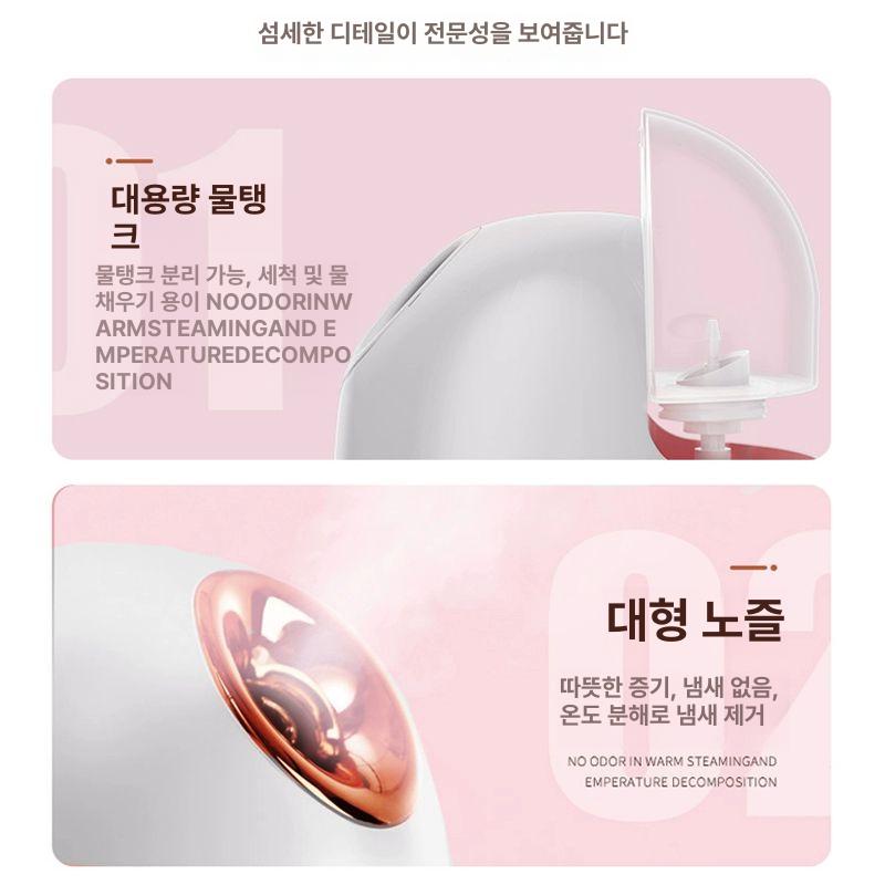 얼굴 스팀기 헤어 업소용 미용실 페이셜 모공관리 펄 화이트 나노 스프레이 - 상세 이미지 4