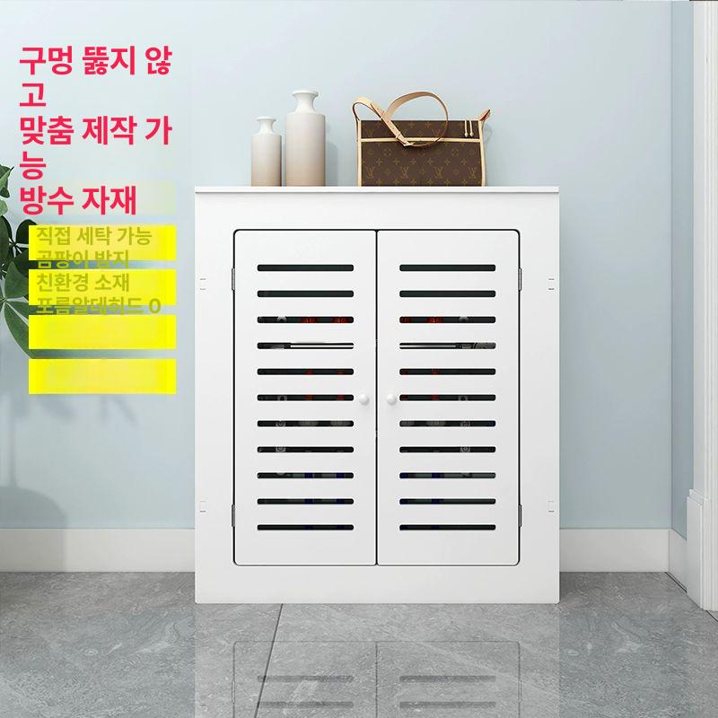 가리개 보일러커버 보호 라디에이터 가스 캐비닛 덮개 삼면마스크 외경 60x70x15 / 양쪽 통용 사이드판 - 상세 이미지 3
