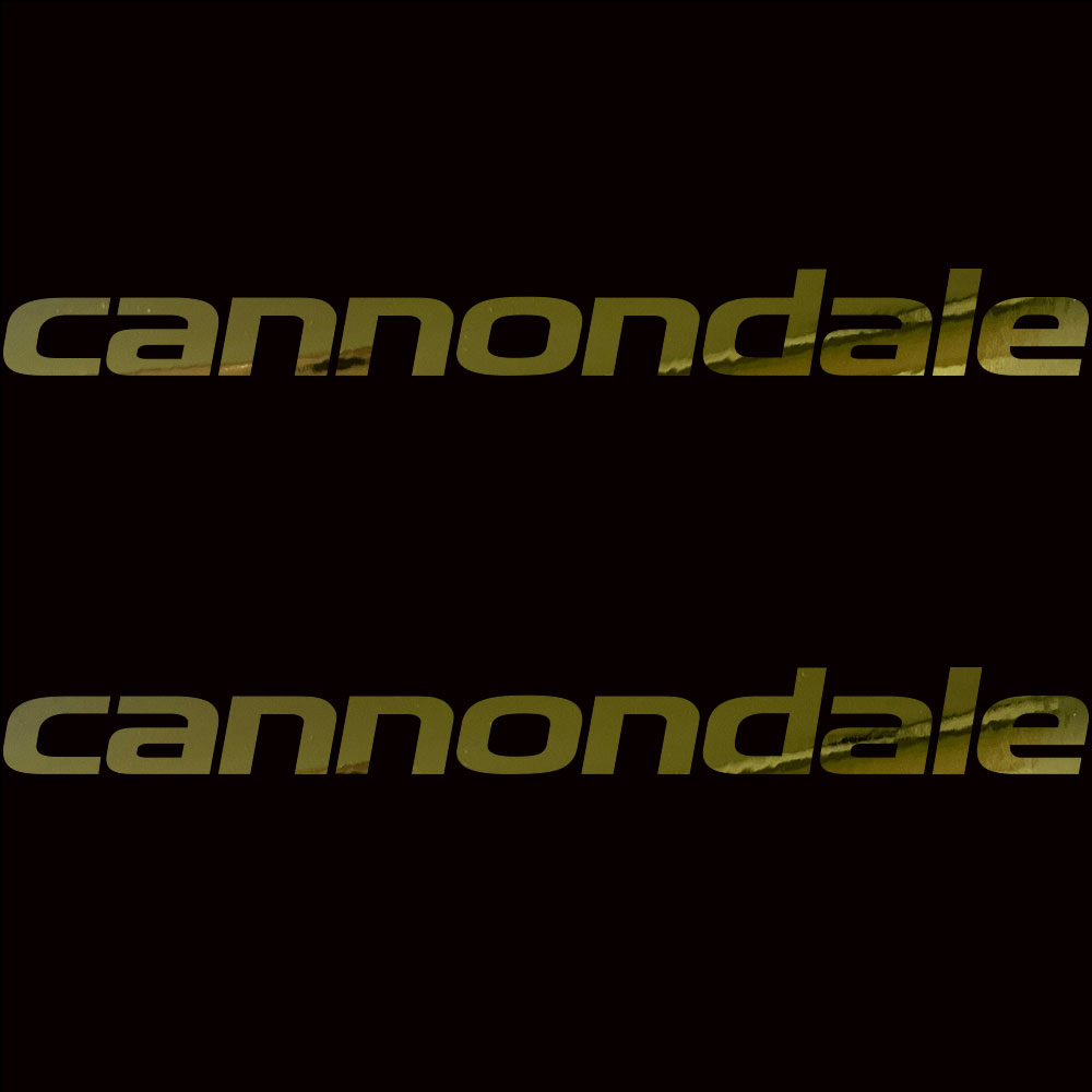캐논데일 cannondale 로드 자전거 old(구형로고) 데칼 스티커  싱글 세트(1set 2개) - 상세 이미지 5