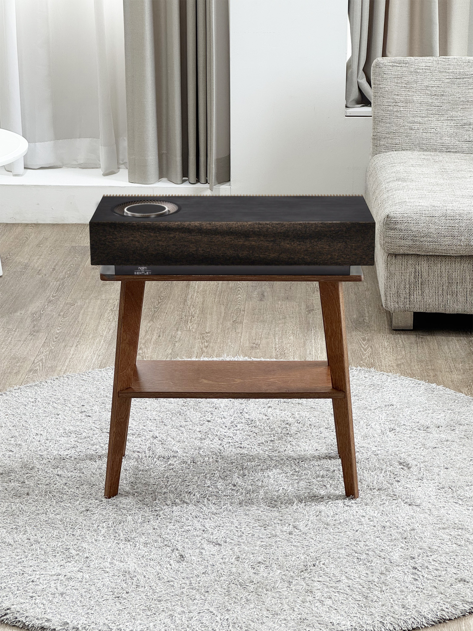 양장박웍스 네임뮤조2 스피커 스탠드 전용 우드 받침대 거치대 제품 이미지