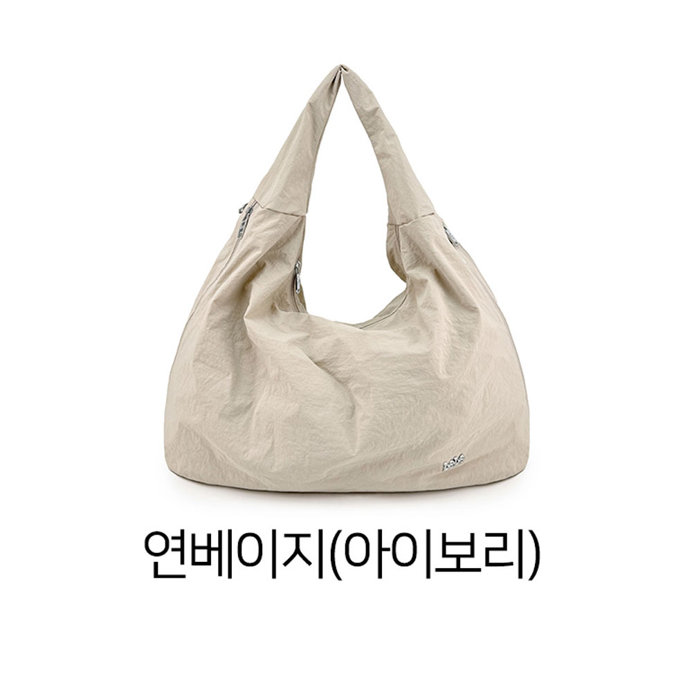 가벼운 나일론 빅사이즈 숄더백 대학생 여대생 직장인여성출근가방 경량 큰 대형 천가방 - 상세 이미지 2