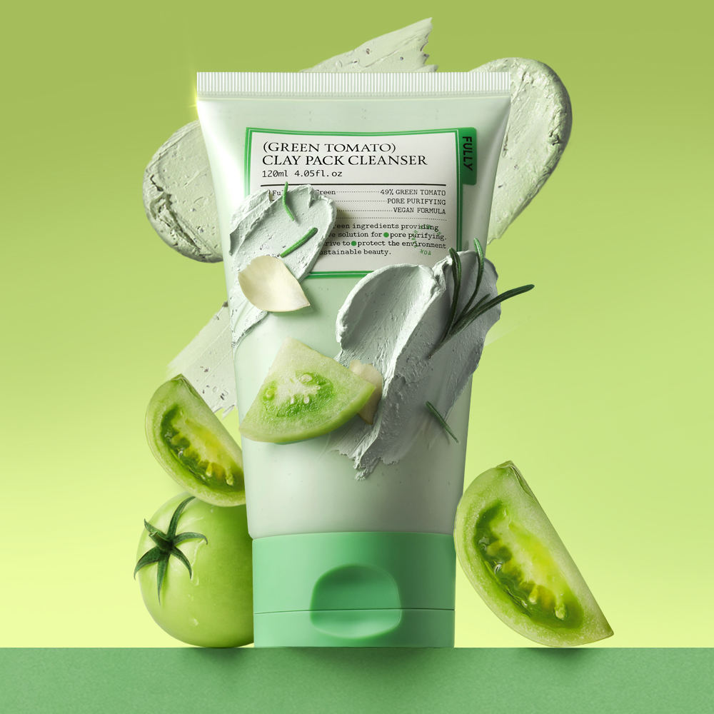풀리 그린 토마토 클레이 팩 클렌저 120ml 제품 이미지