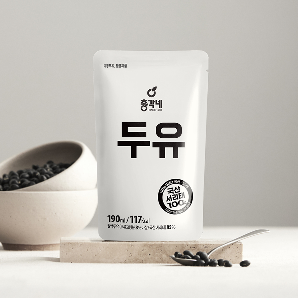 NON-GMO 쑥두유 임산부 고단백 콩물 두유 리뷰