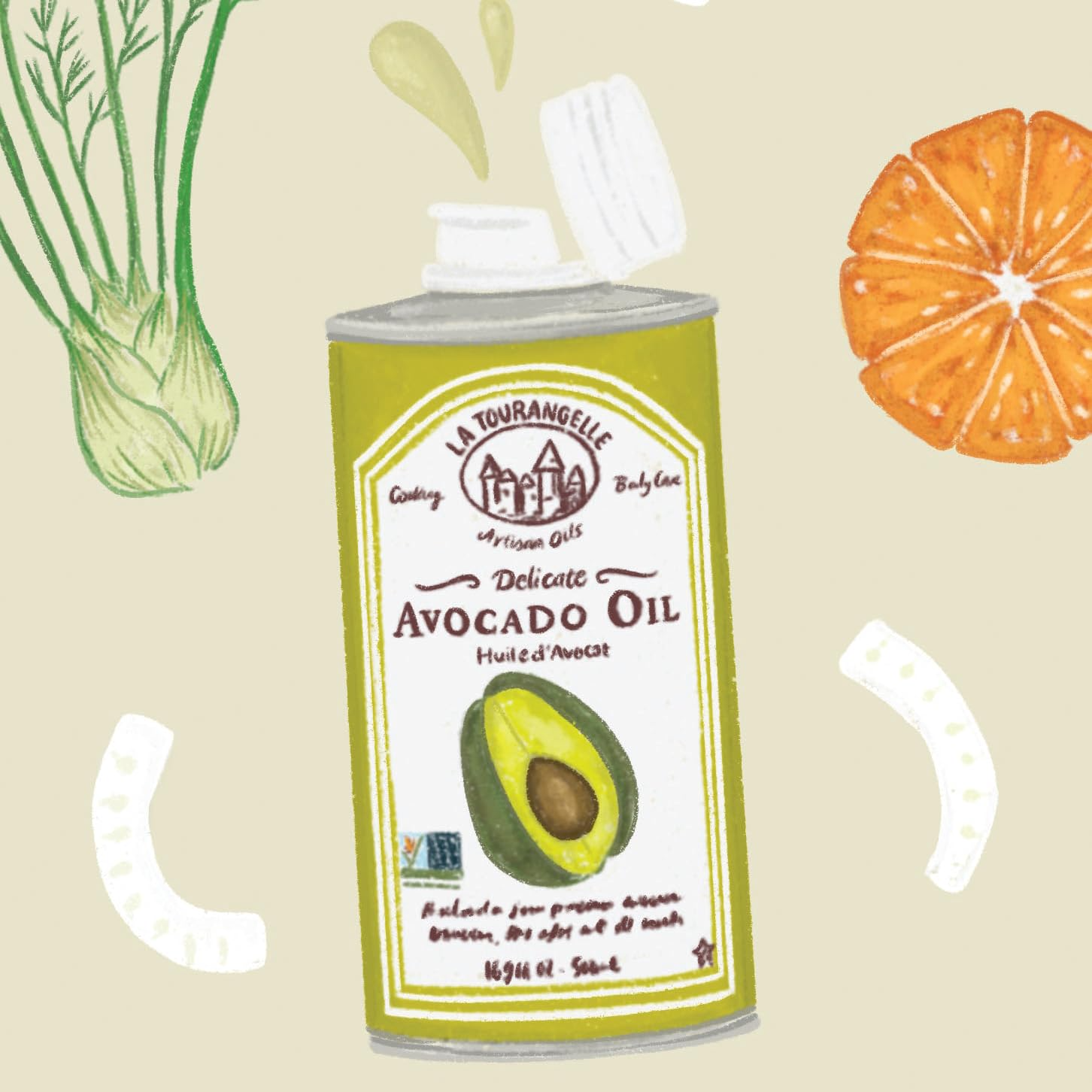 라투랑겔 비건 아보카도 오일 250ml 1개 - 상세 이미지 2