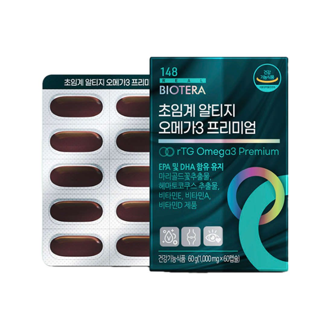 고순도 초임계 알티지오메가3 순도높은 저온추출 오메가3 비타민D 영양제 - 상세 이미지 2
