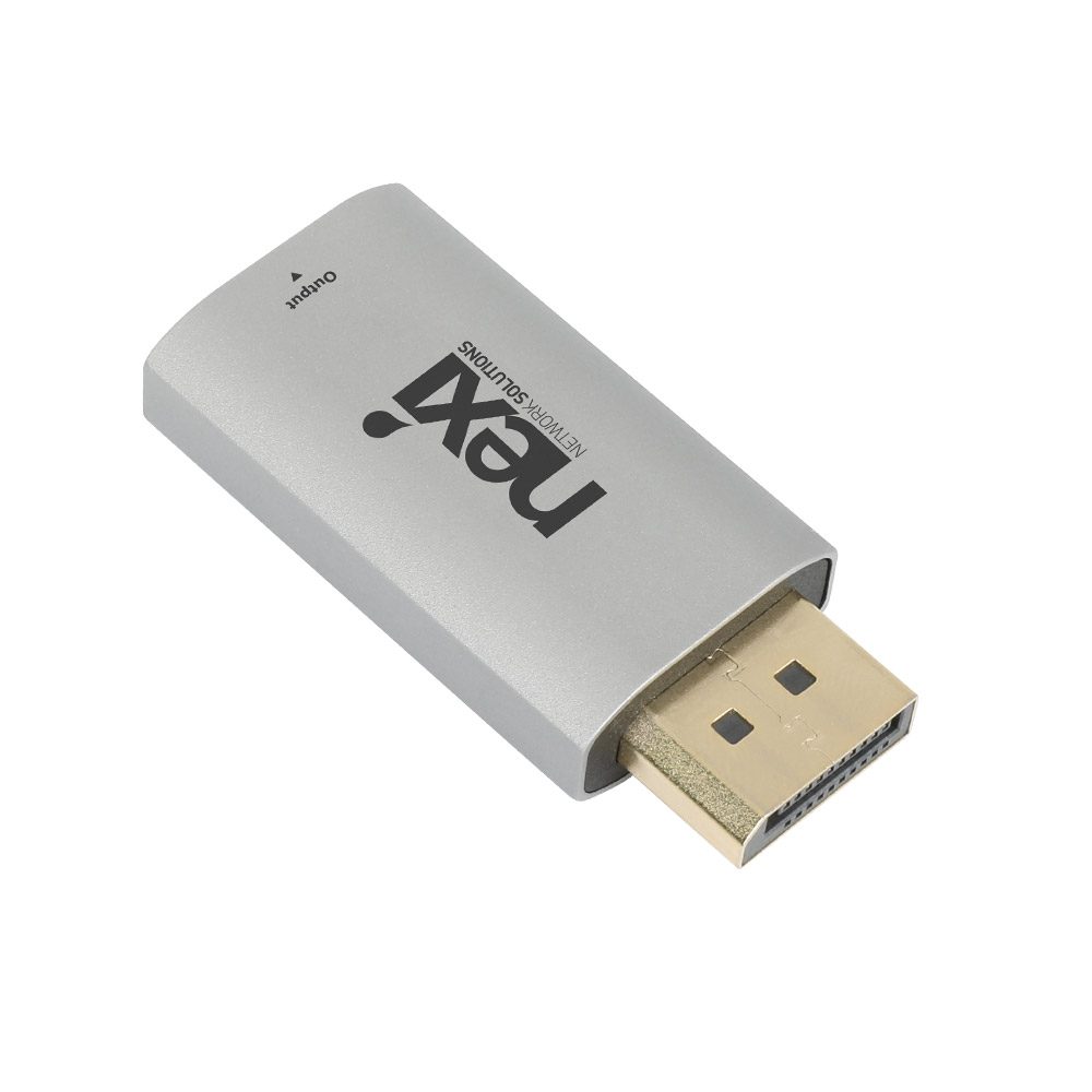 넥시 DP to HDMI 4K 컨버터 1.2V 디스플레이 듀얼 모니터 빔프로젝터 젠더 - 상세 이미지 3