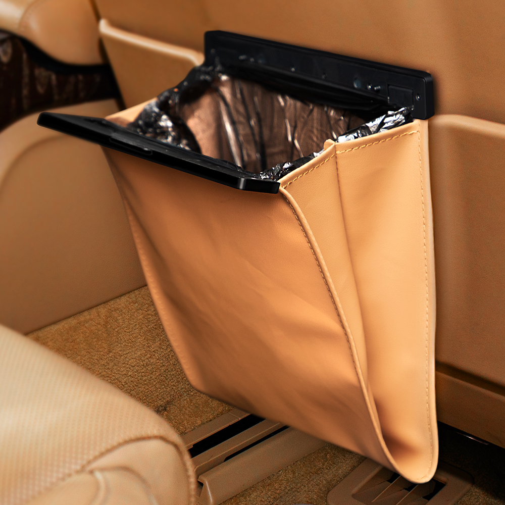 자동차 차량용 쓰레기통 앞좌석 뒷자석 휴지통 걸이 전차종 호환 제품 이미지