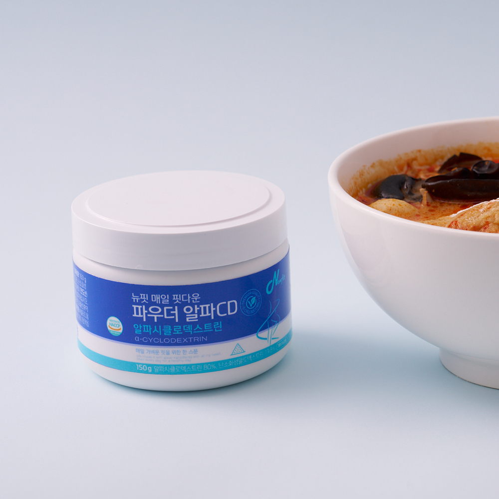 뉴핏 매일 핏다운 파우더 알파CD 알파시클로덱스트린 대용량 150g - 상세 이미지 5